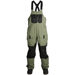 kalhoty Ride Central Bib 10/10 olive/black