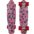 Shock Design FLG white/red - penny - shockboardshop.cz